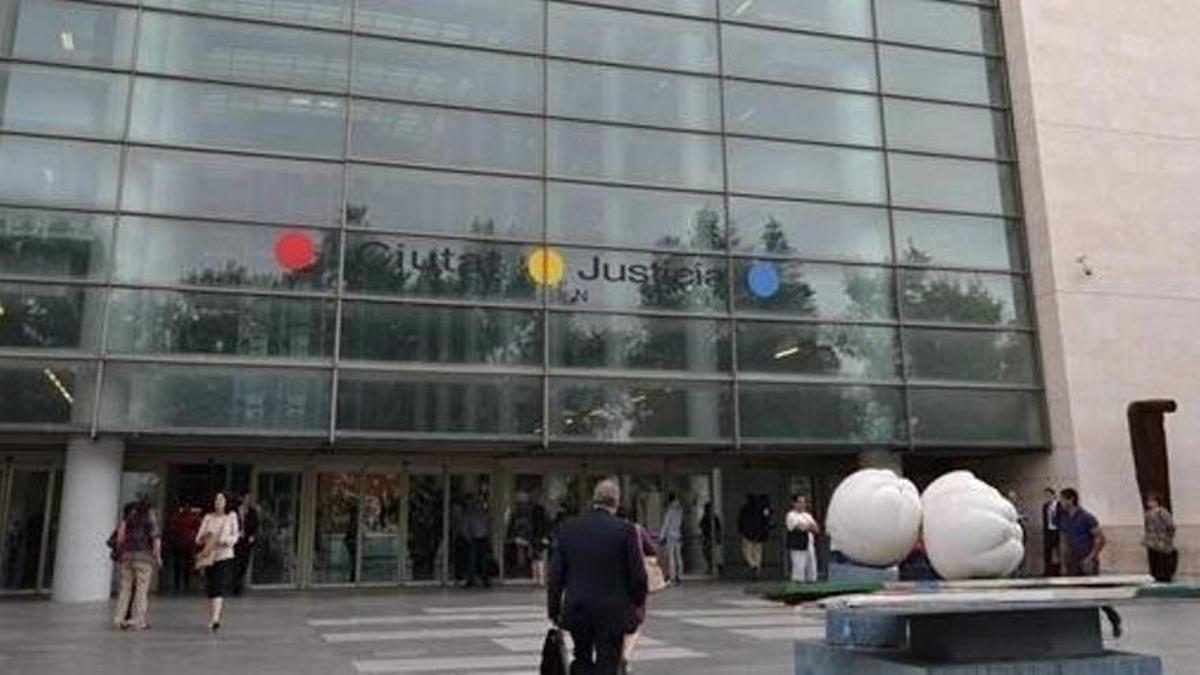La Ciudad de la Justicia de València, donde se investiga la muerte de E. F. R. C.