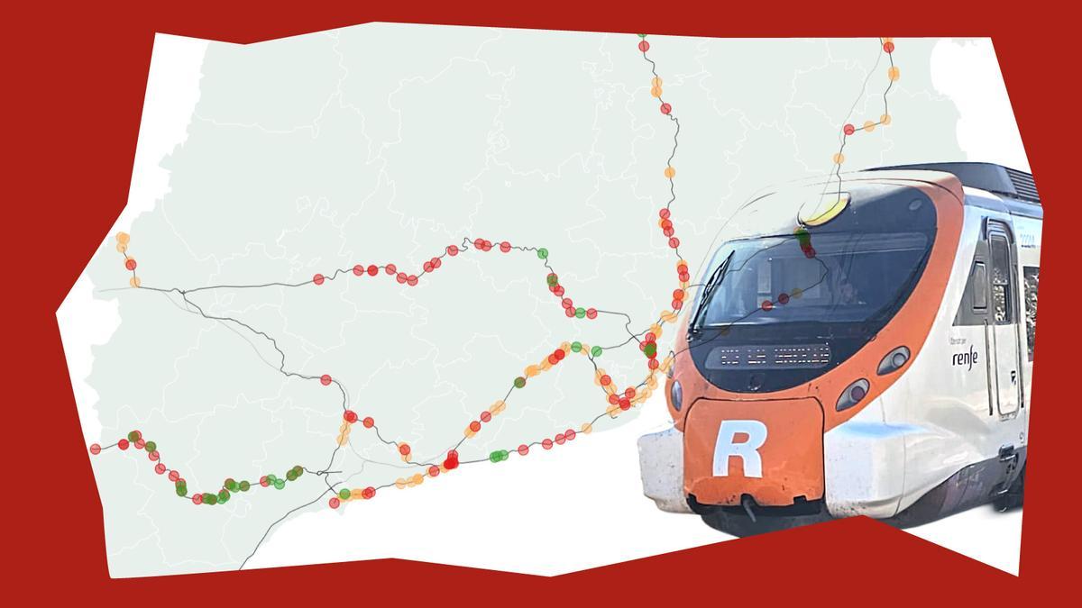 Mapa de las limitaciones de velocidad temporales