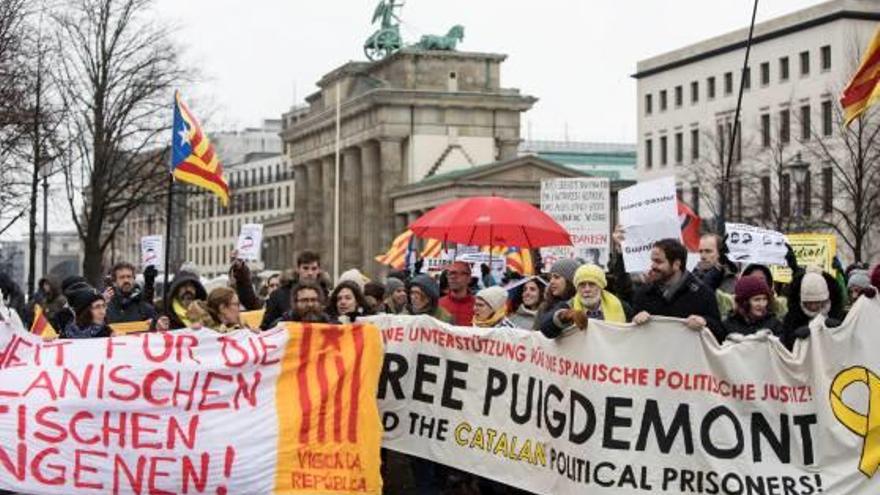 Manifestació a Alemanya per l&#039;alliberament dels presos