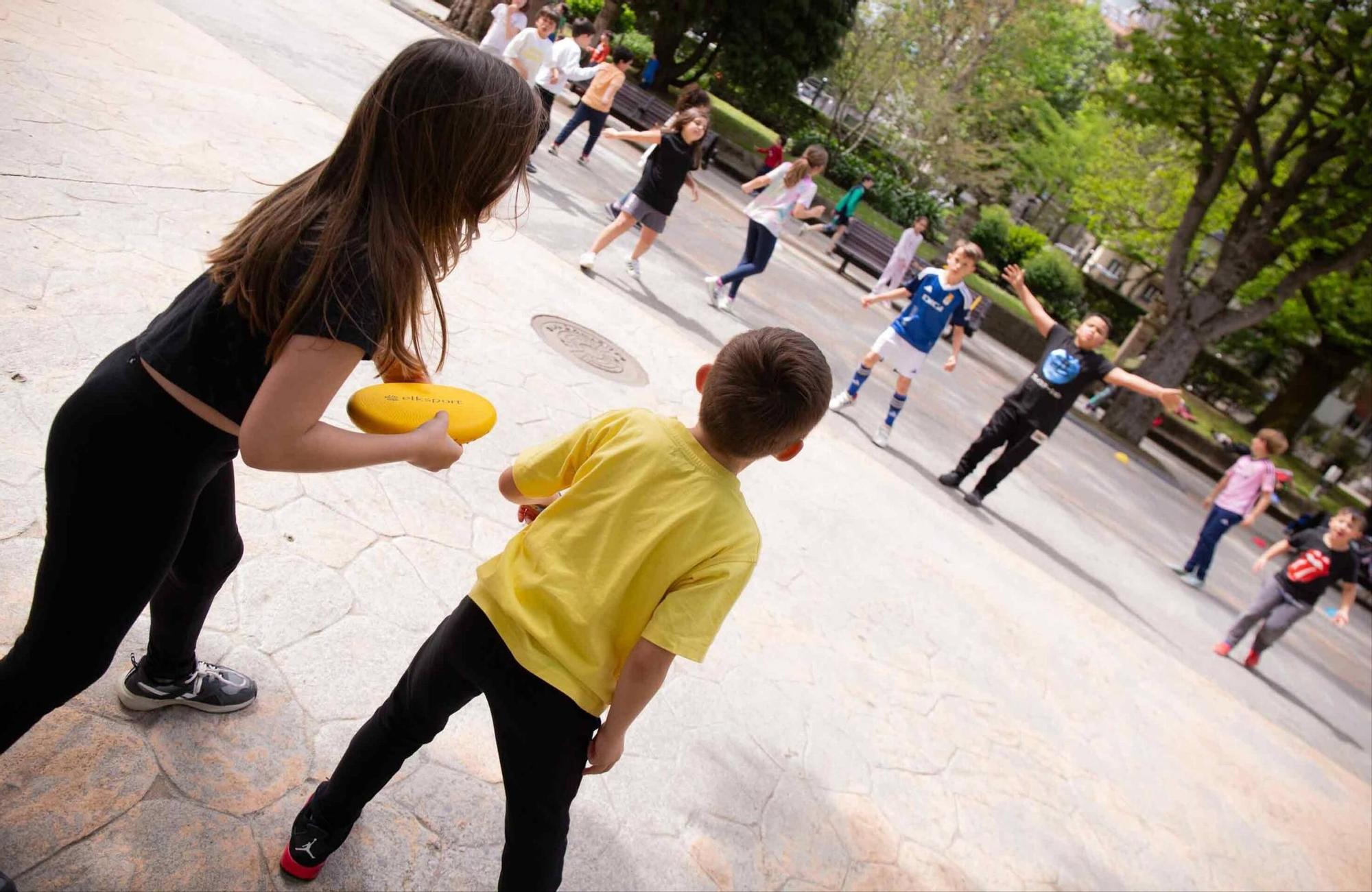 Así fue la celebración en Oviedo del Día de la Educación Física en la Calle