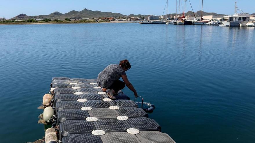 La Comunidad ensayará dos meses la oxigenación del agua en el Mar Menor