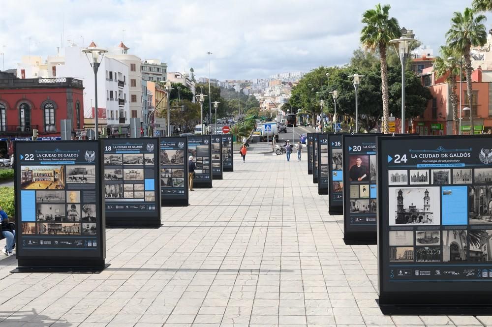 Presentación de la exposición 'La ciudad de Galdós'