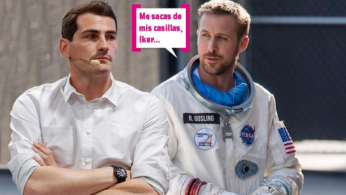 Iker Casillas y Ryan Gosling de astronauta: "Me sacas de mis casillas, Iker"