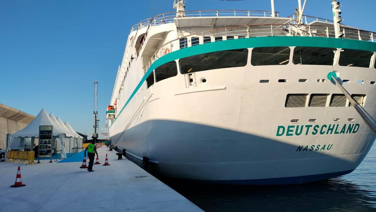 Uno de los cruceros con escala en PortCastelló en 2025.