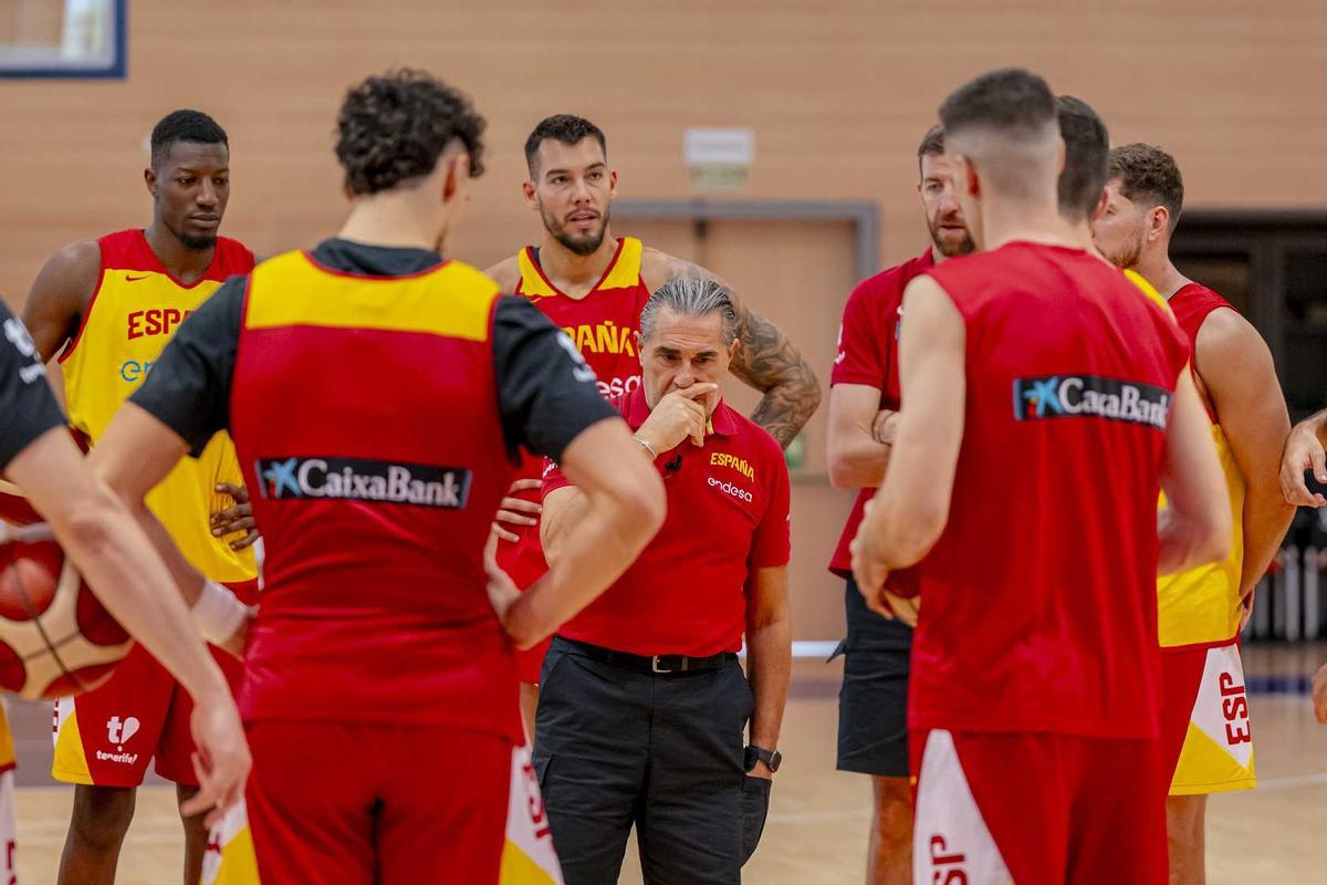 Scariolo confía en sus jugadores en este Eurobasket aunque las predicciones no apuntan a España entre los favoritos
