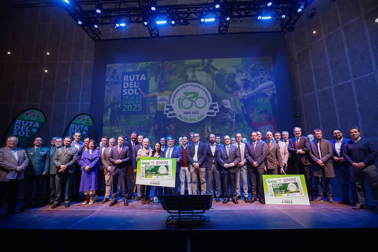 La presentación del centenario de la Ruta del Sol Vuelta Ciclista a Andalucía, en imágenes
