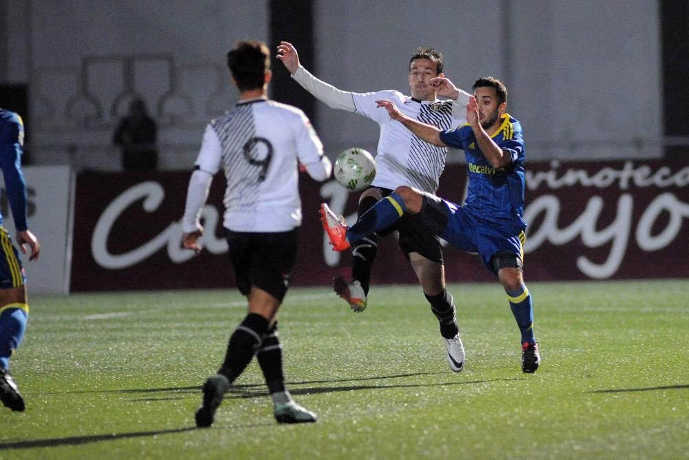 El partido entre el Caudal y el Celta B, en imágenes