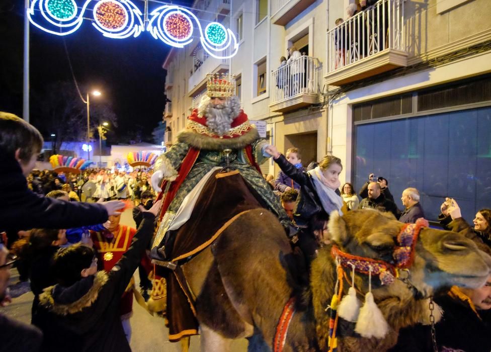 Cabalgata de los Reyes Magos en Elda