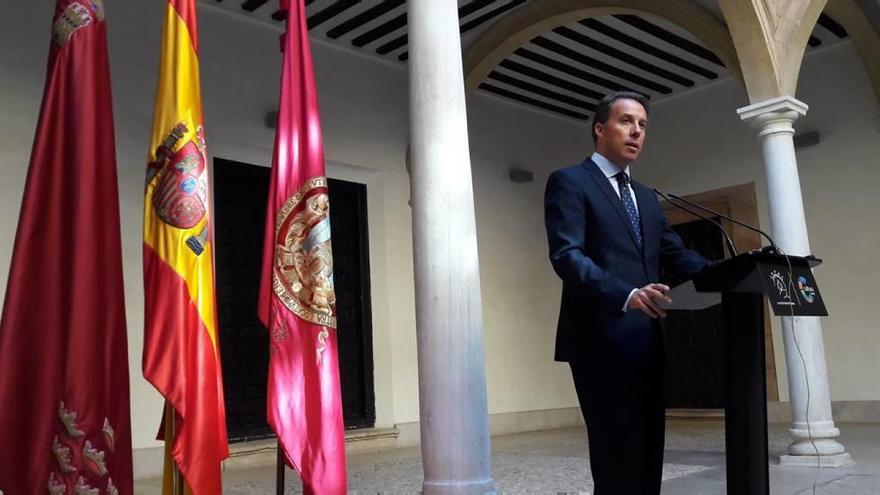 El alcalde de Lorca, Fulgencio Gil, anunció ayer la licitación de las obras del Palacio de Justicia.