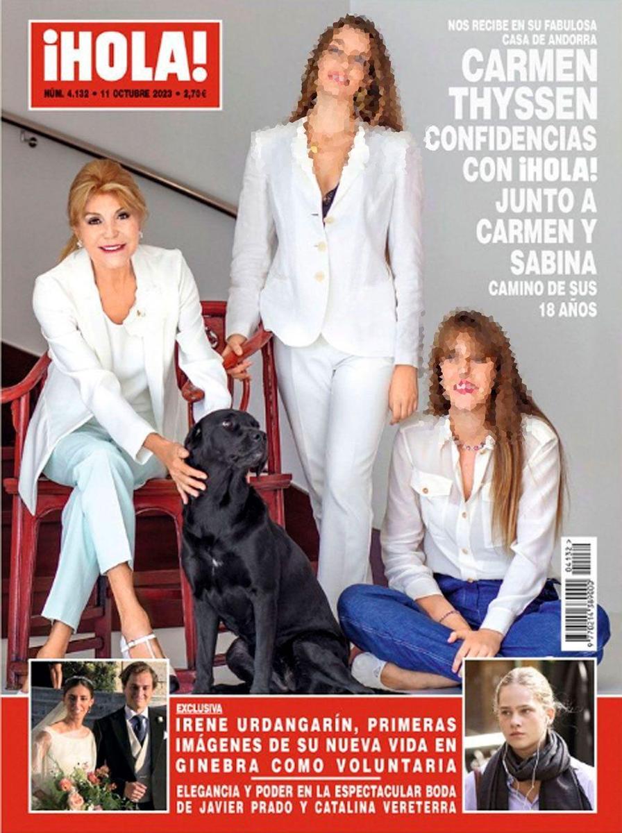 Portada ¡Hola! del 4 de octubre de 2023