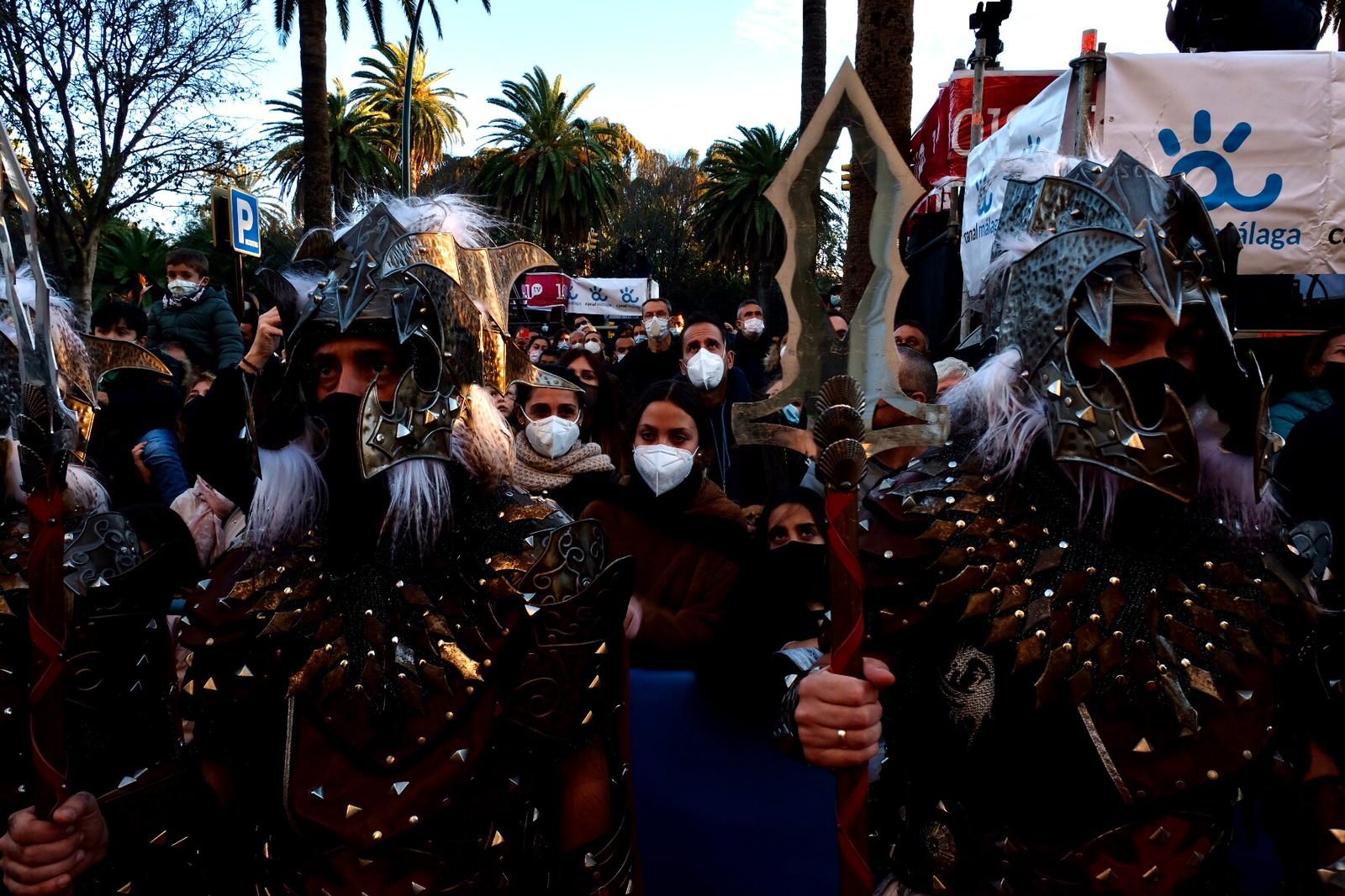 La Cabalgata de los Reyes Magos de Málaga de 2021