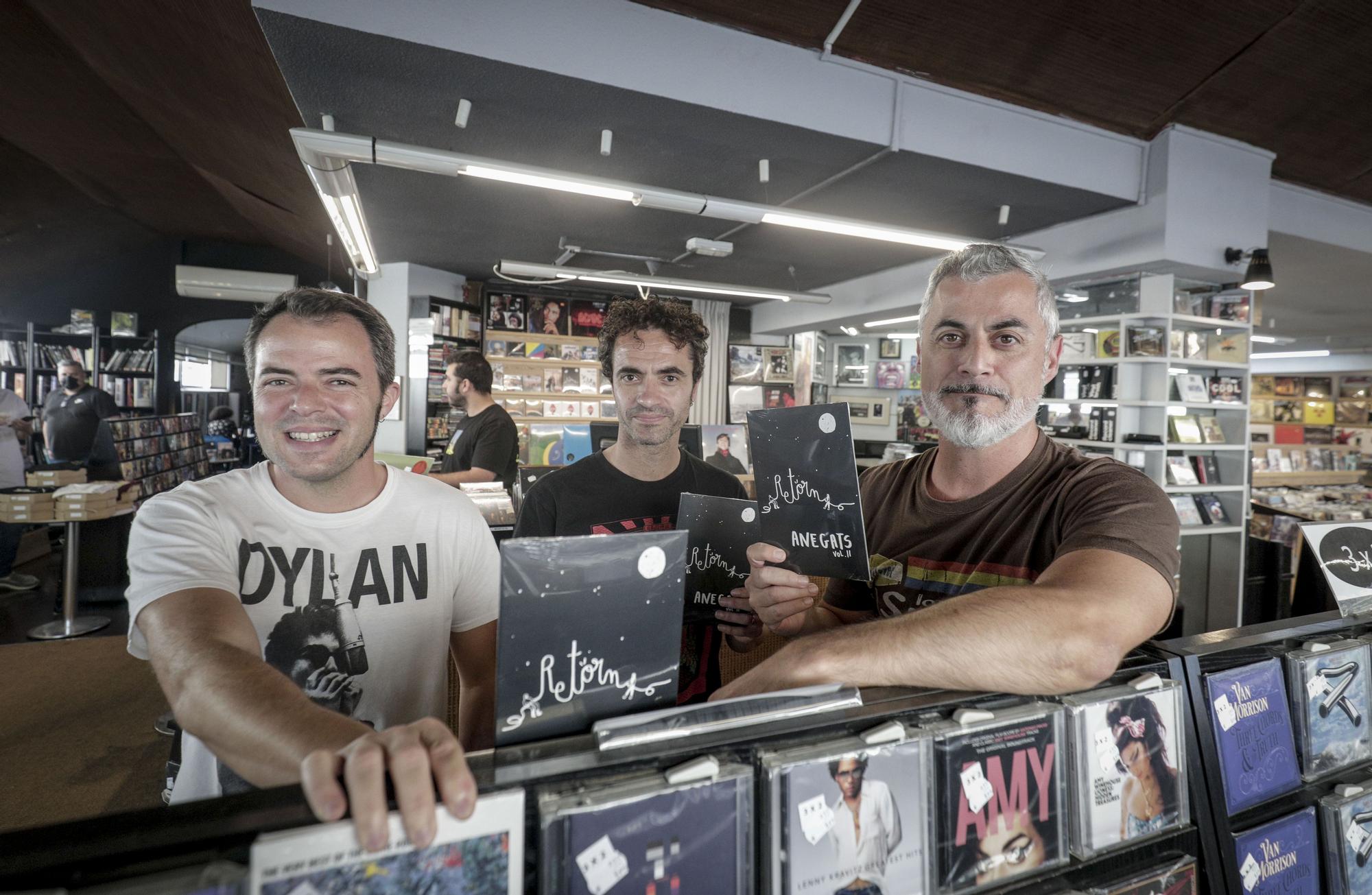 Paco González, José Juan Umbert y Pep Álvarez, el núcleo duro de Anegats