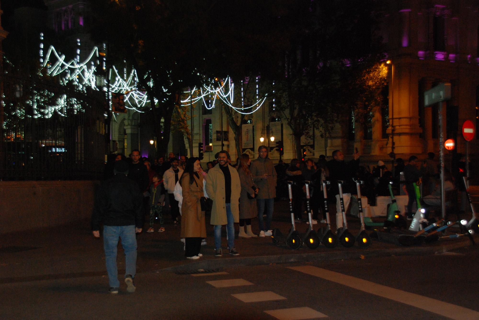 En imágenes: así son las luces de Navidad en Madrid