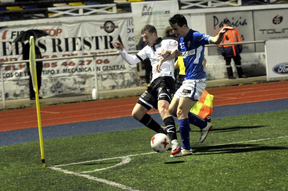 El partido entre el Caudal y el Logroñés, en imágenes