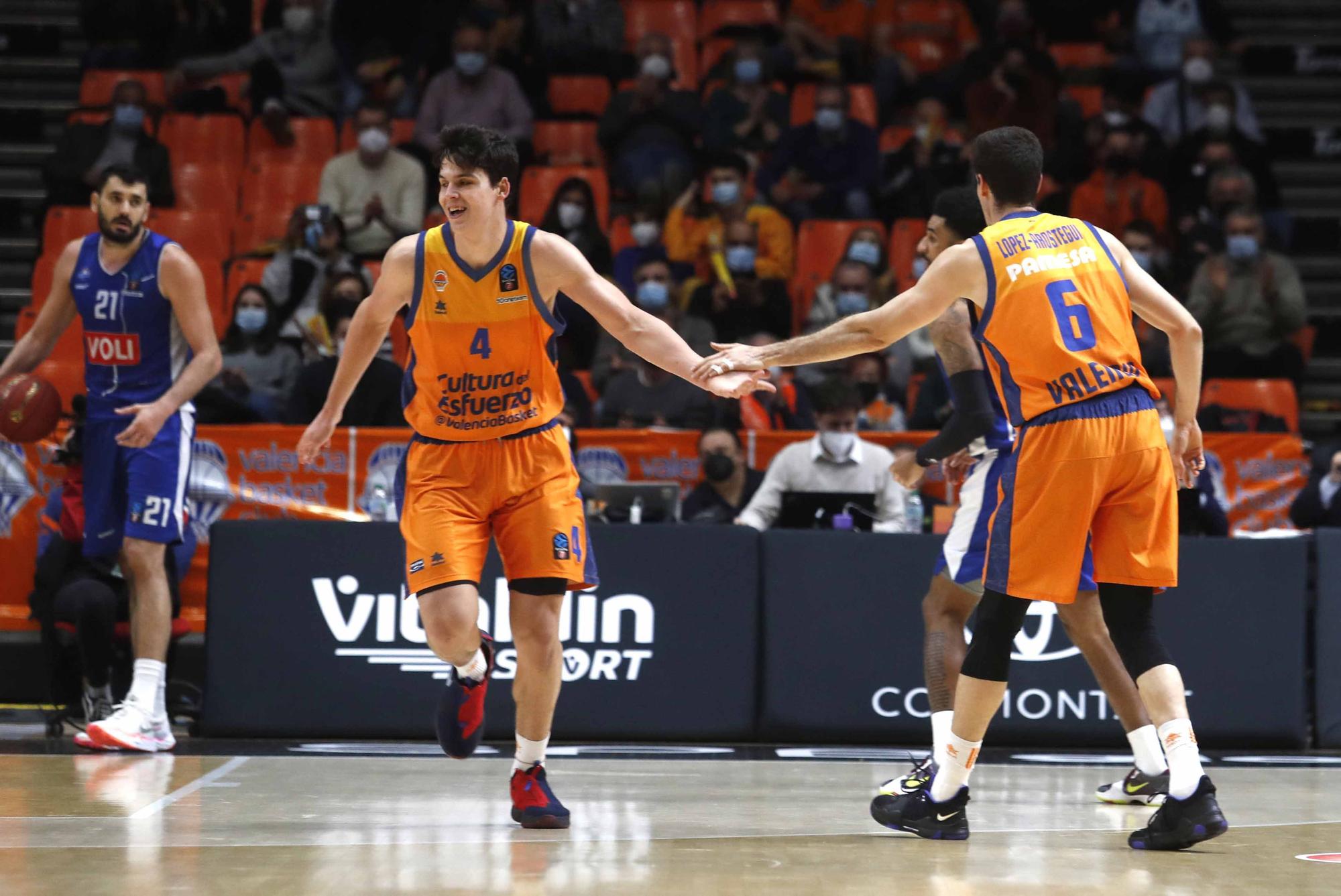 La  victoria de Valencia Basket ante el Buducnost