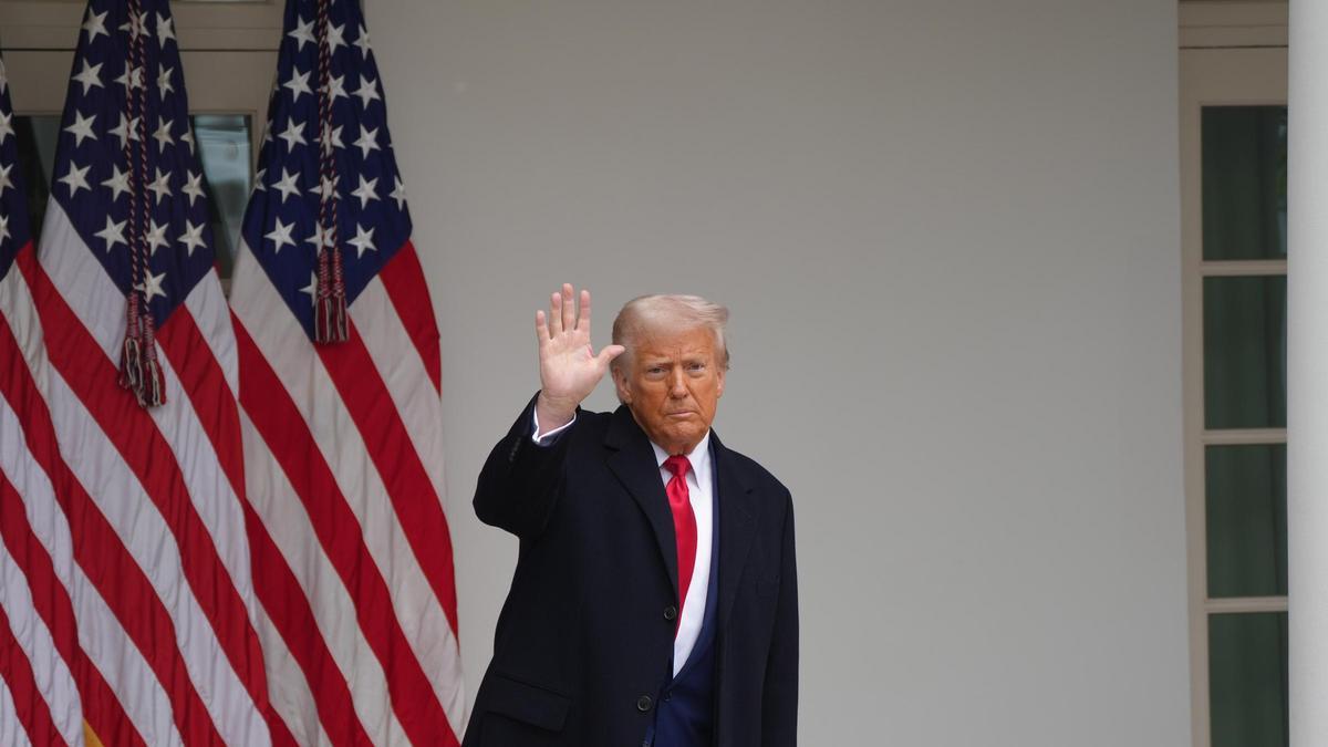 El presidente de Estados Unidos, Donald Trump
