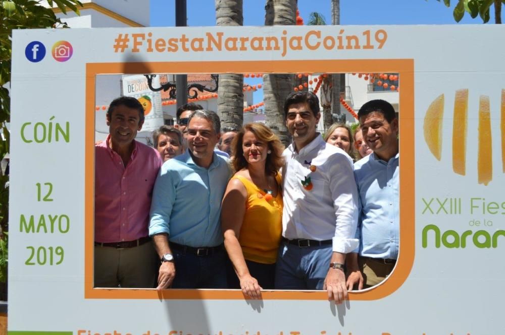 La XXIII Fiesta de la Naranja ha servido para promocionar el sector agroalimentario y dar a conocer el casco histórico a los visitantes.