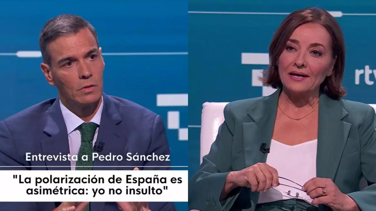 Pepa Bueno, implacable e incisiva con Pedro Sánchez: así fue su aplaudida entrevista en TVE, con duras preguntas y algún reproche