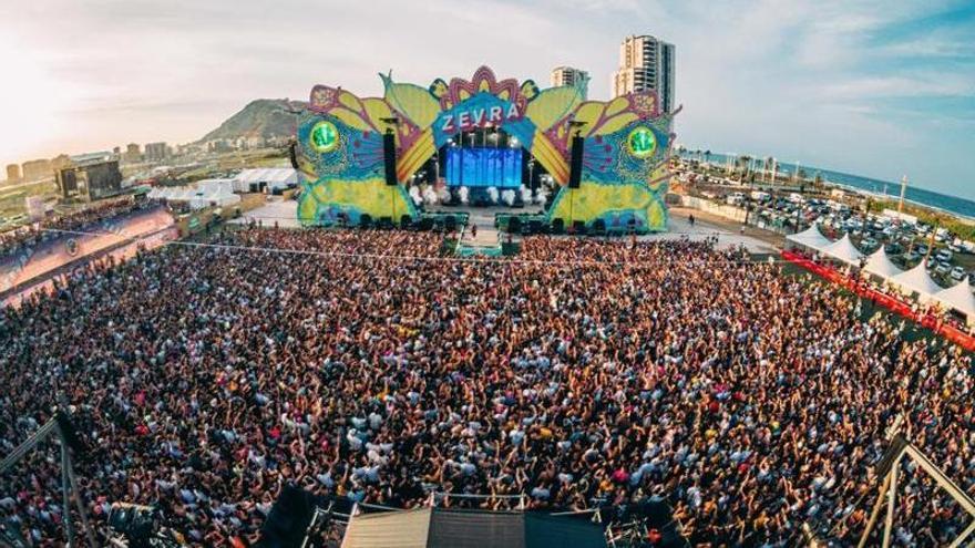 Imagen de la primera edición del festival Zevra celebrada en Cullera.