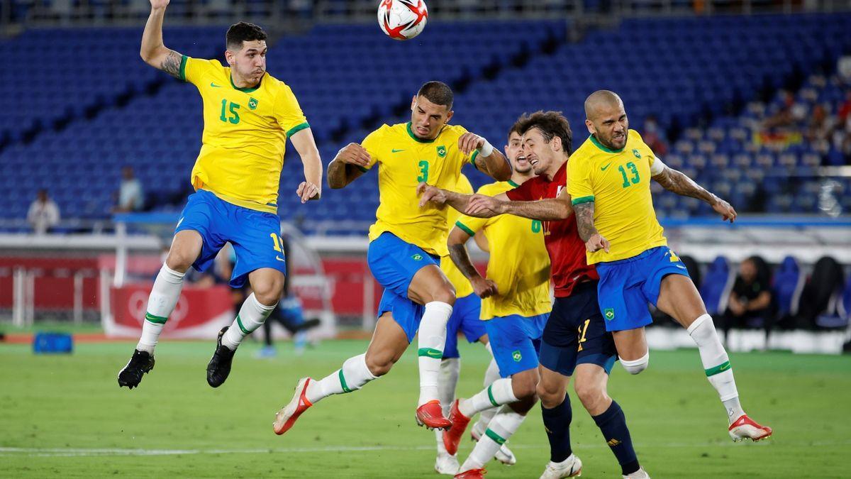 Das Fußball-Finale bei Olympia: Spanien gegen Brasilien