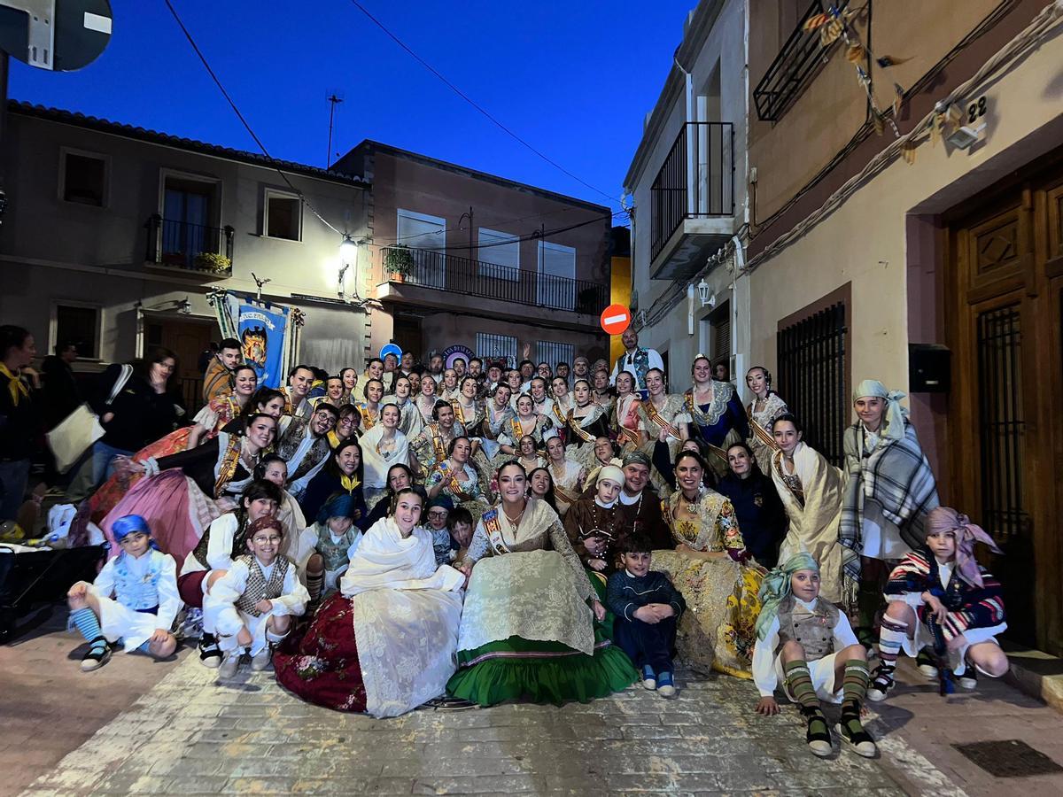 Comisión de la falla El Romano de Sagunt.