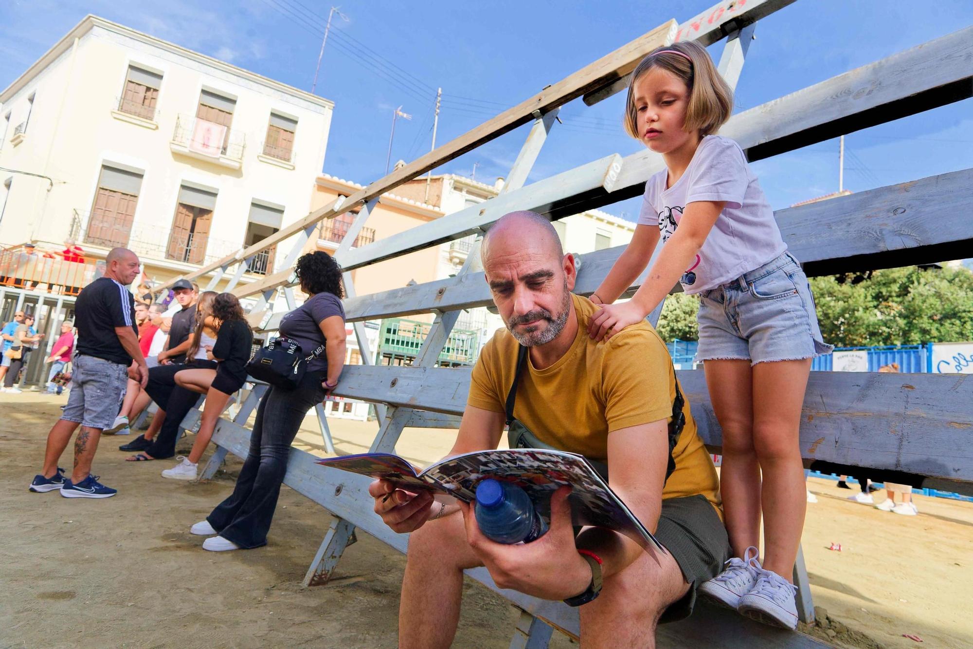 Las imágenes del primer encierro de las fiestas de Almassora