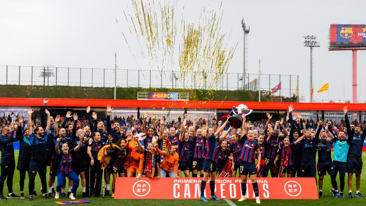 El FC Barcelona, ganador de LaLiga Iberdrola 2022-23