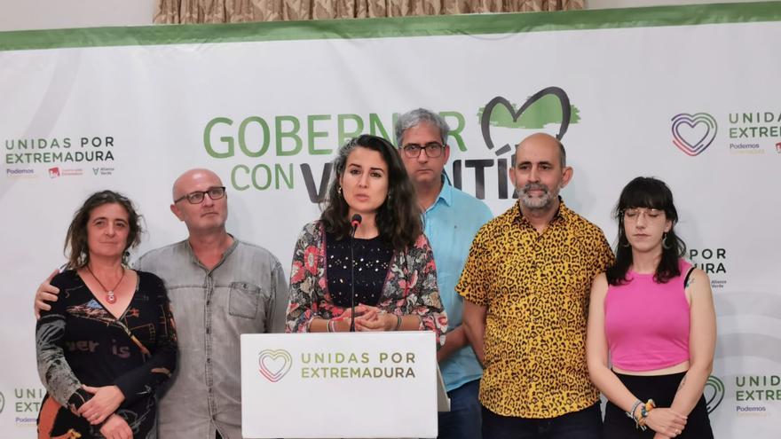 Unidas por Extremadura aguanta pero se queda con las ganas de gobernar