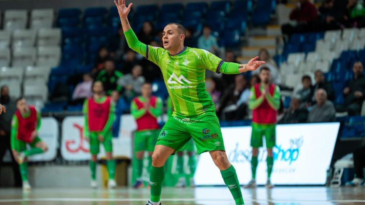 Fabinho, durante el partido ante el Manzanares.