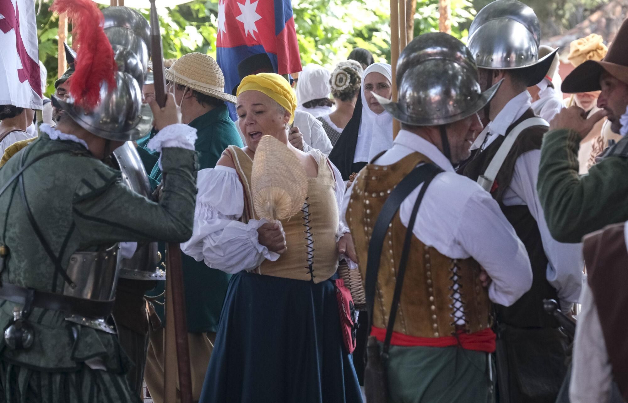 Recreación de la Batalla del Batán en Santa Brígida. 