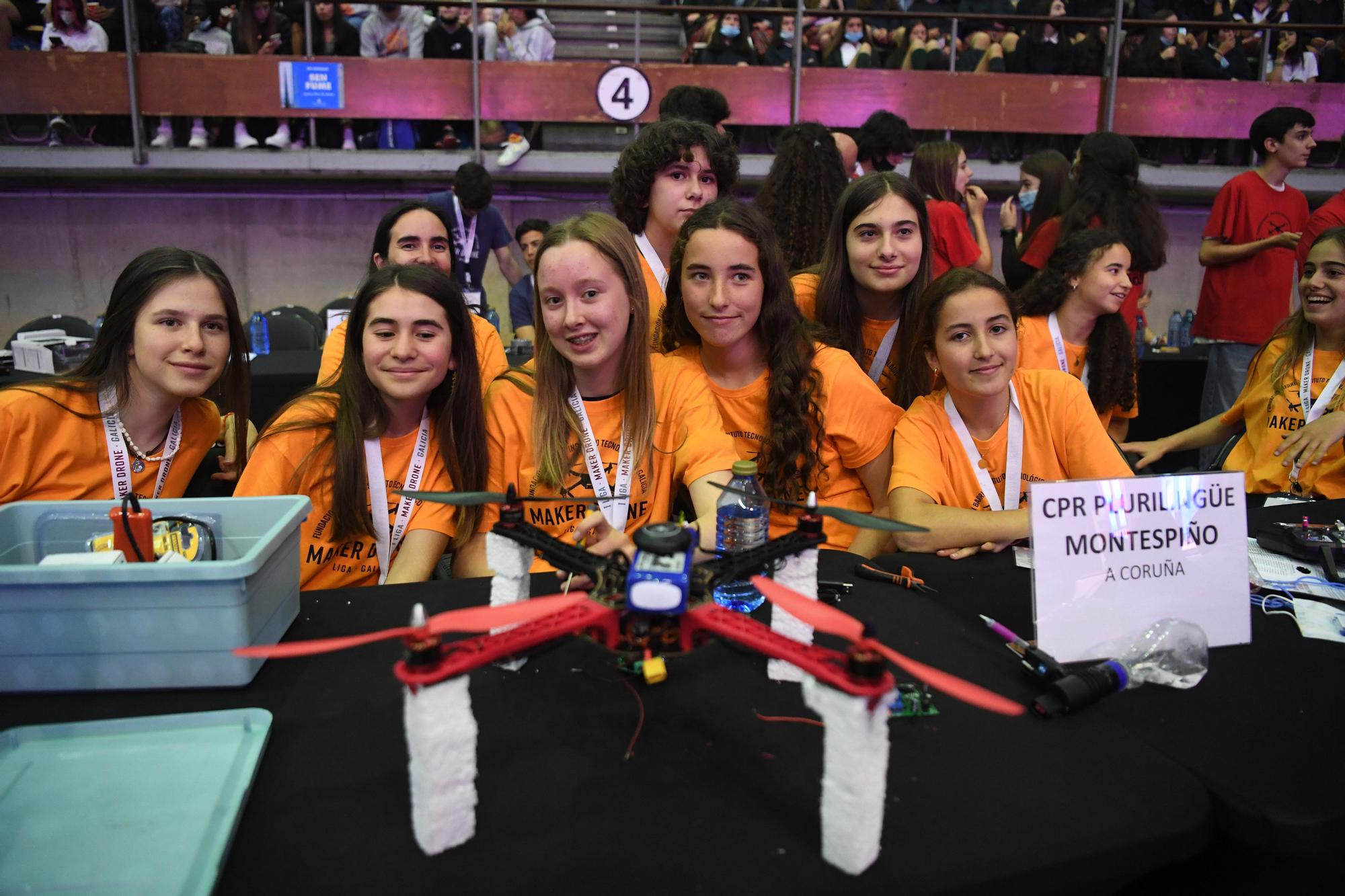 Drones en el Coliseum de A Coruña: Una competición de altos vuelos