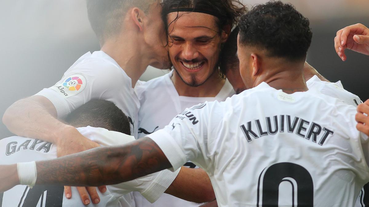 El empate entre el Valencia CF y el Elche en Mestalla, foto a foto