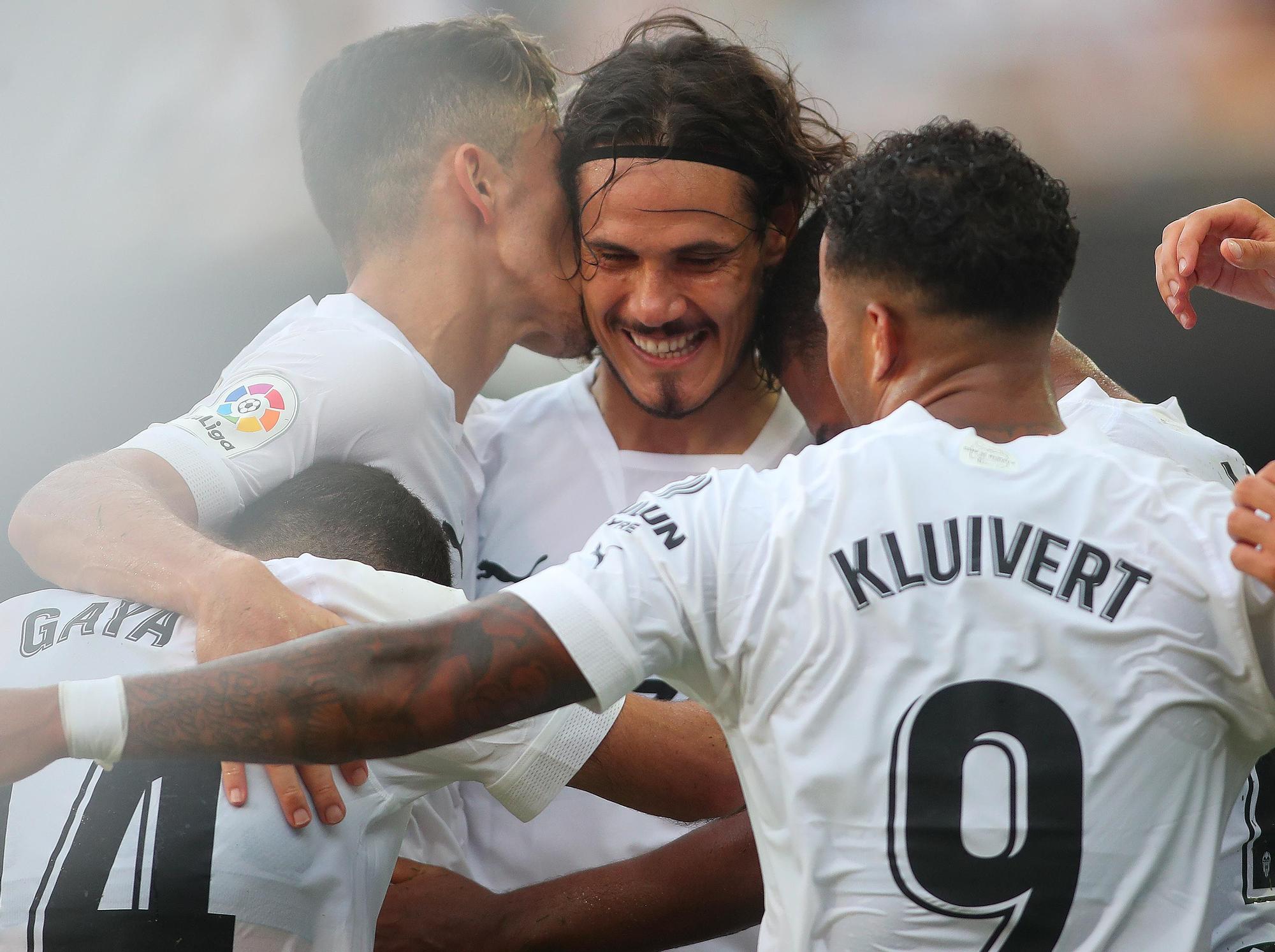 El empate entre el Valencia CF y el Elche en Mestalla, foto a foto