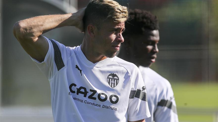 Novedades en el entrenamiento del Valencia CF