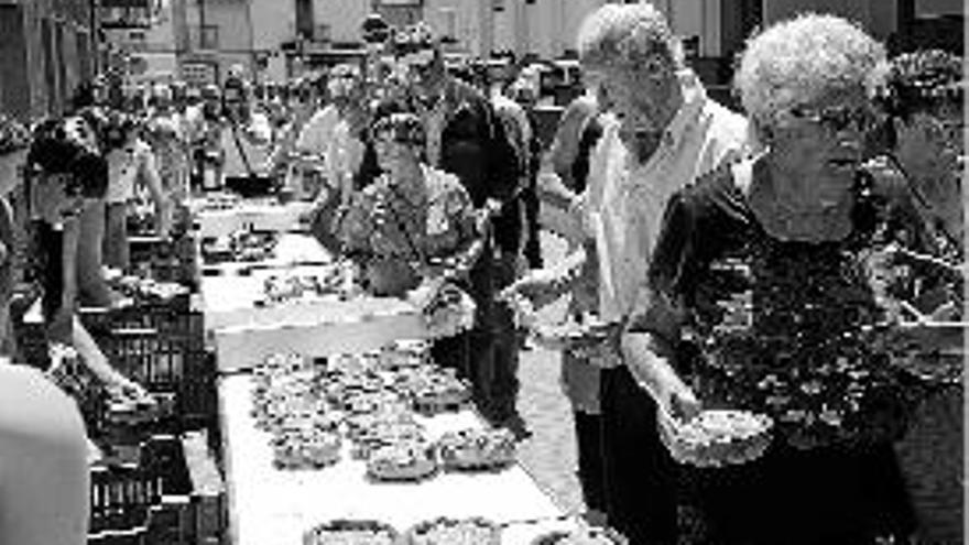 Les Calderes, acto clave de las fiestas, el pasado mayo.