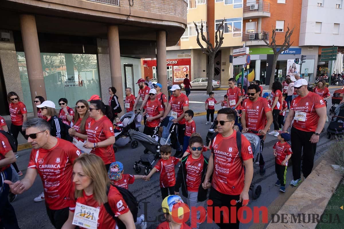 Marcha de la ONG Delwende en Caravaca
