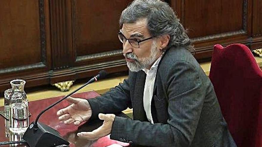 El president d&#039;Òmnium, Jordi Cuixart, al Suprem