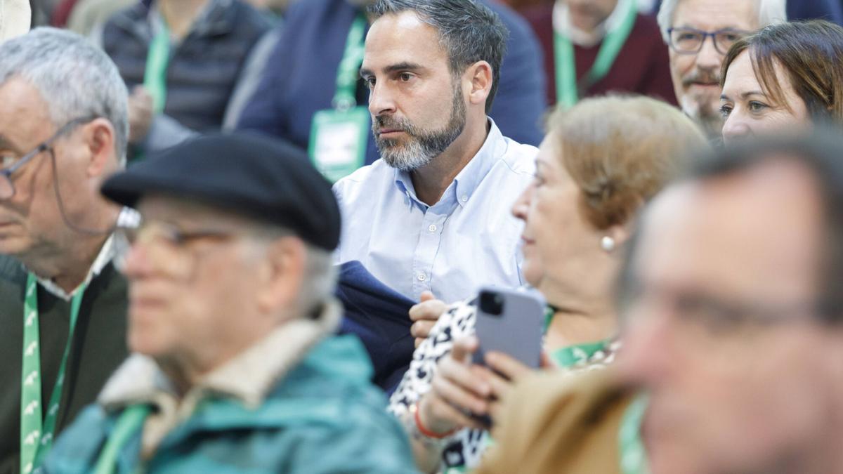 Dani Pérez asiste al Congreso del PSOE-A en Granada.