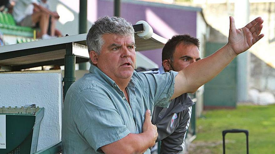 Onésimo, en un partido de pretemporada. |  // IÑAKI OSORIO