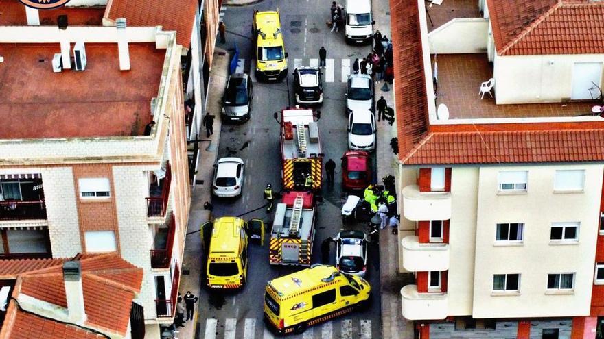 Muere la mujer intoxicada en el incendio de Santomera