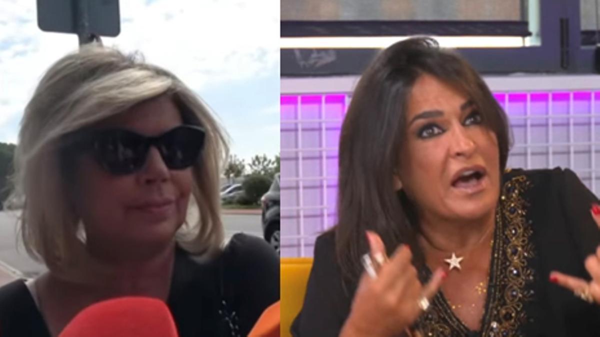 Terelu Campos y Aída Nízar.