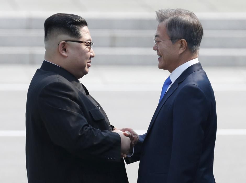 Encuentro entre Kim Jong-un y Moon Jae-in