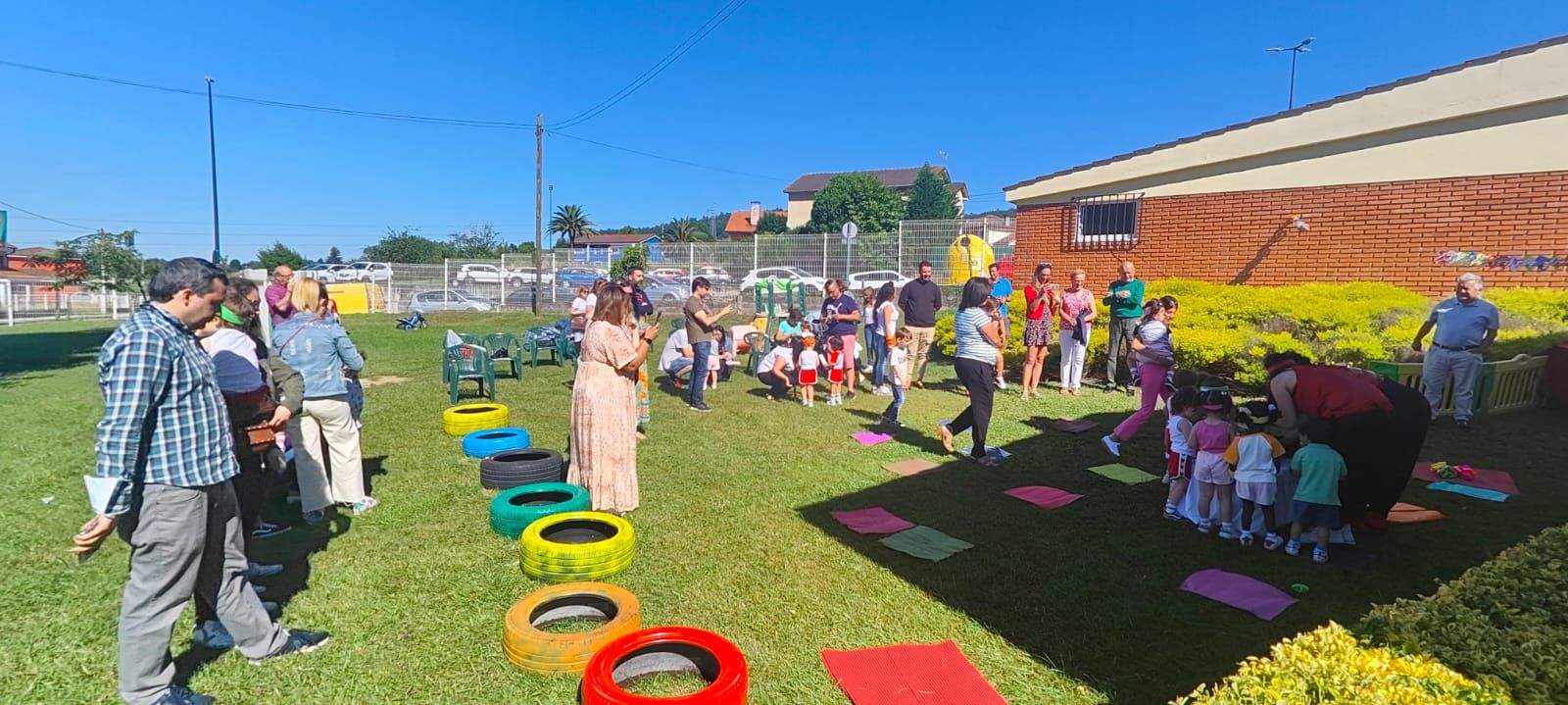 La "escuelina" de Posada de Llanera celebra graduación