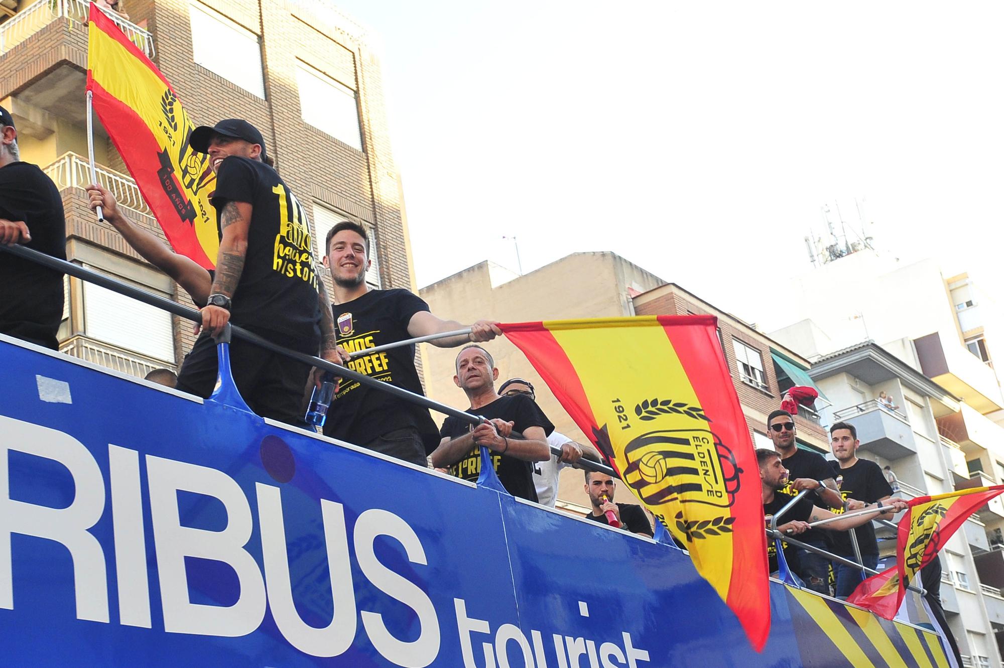 Celebración ascenso del Eldense