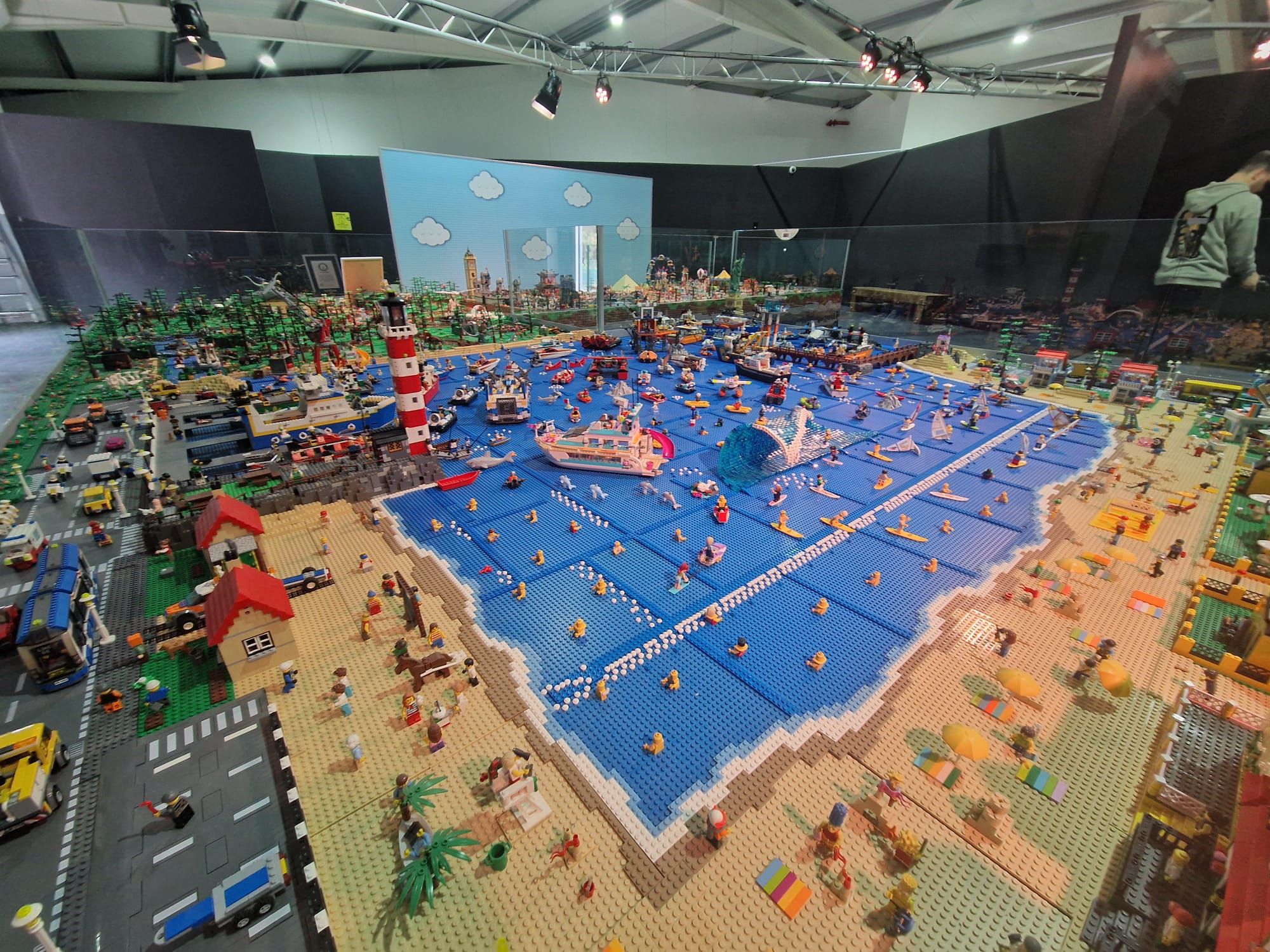 Así es el mayor diorama de LEGO del mundo expuesto en Portugal