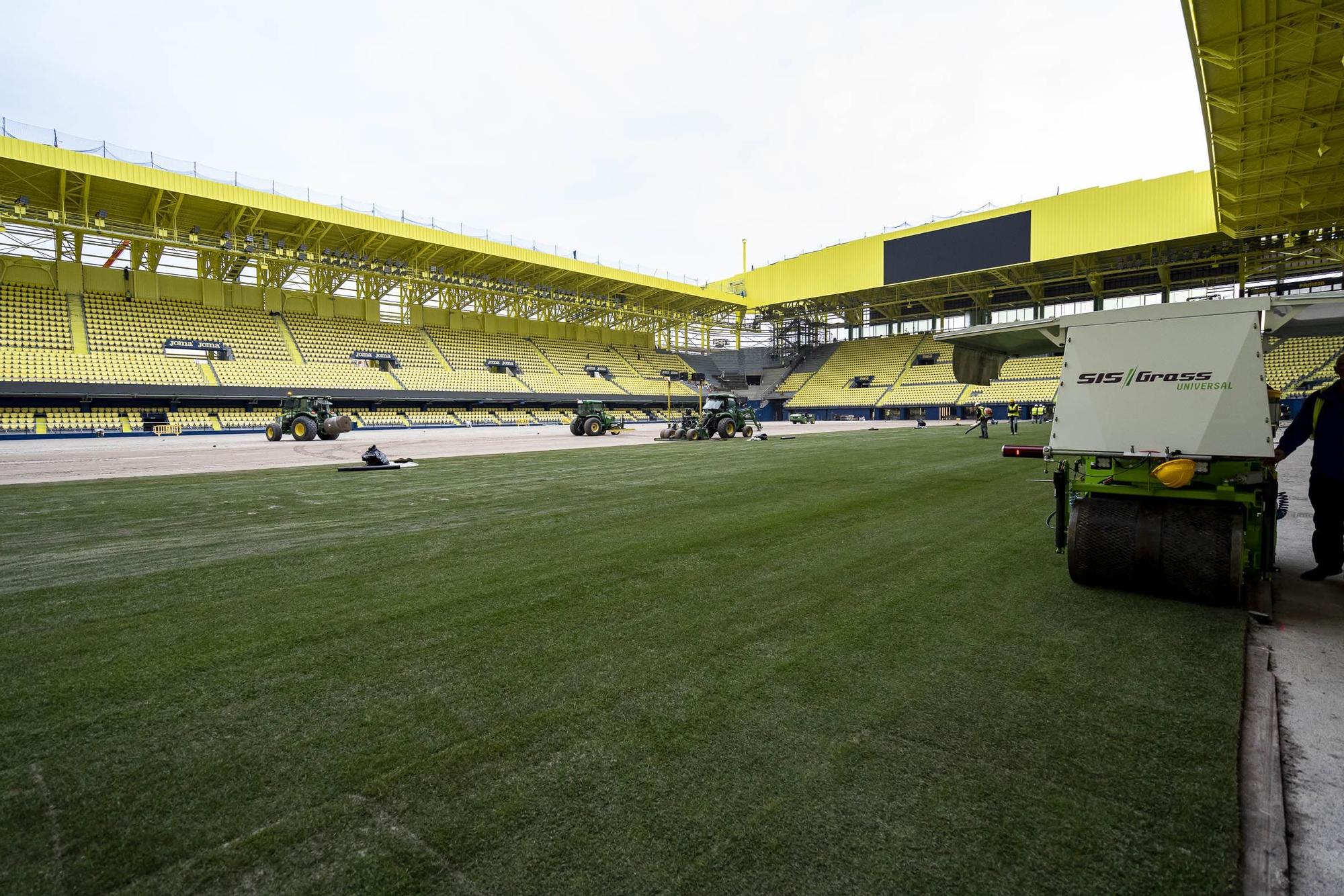 Así de espectacular ha sido la transformación del Estadio de La Cerámica