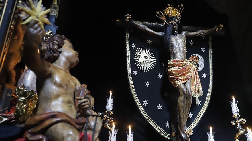 La hermandad del Remedio de Ánimas no permitirá penitentes tras el Cristo