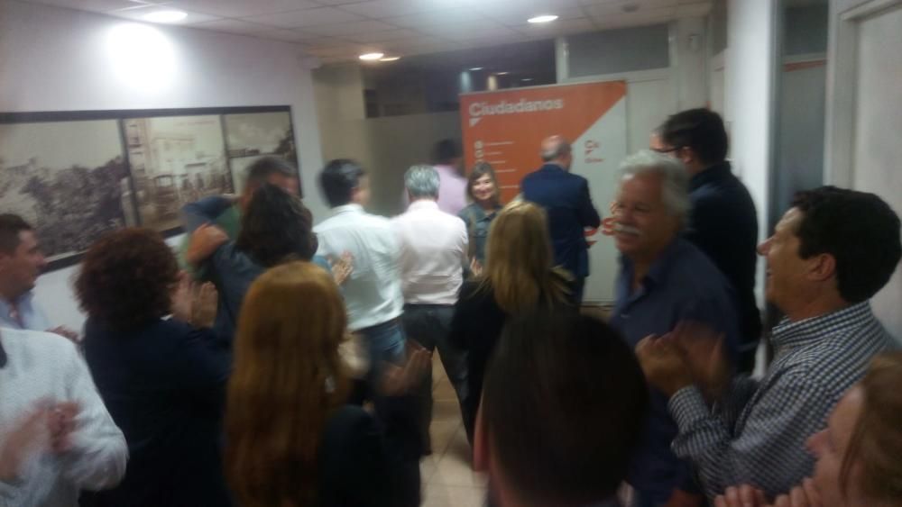 Noche electoral de Ciudadanos Elche