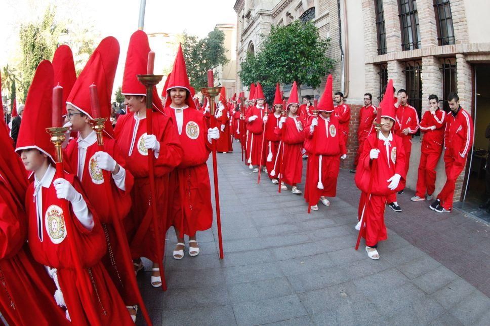 Miércoles Santo 'colorao' en Murcia