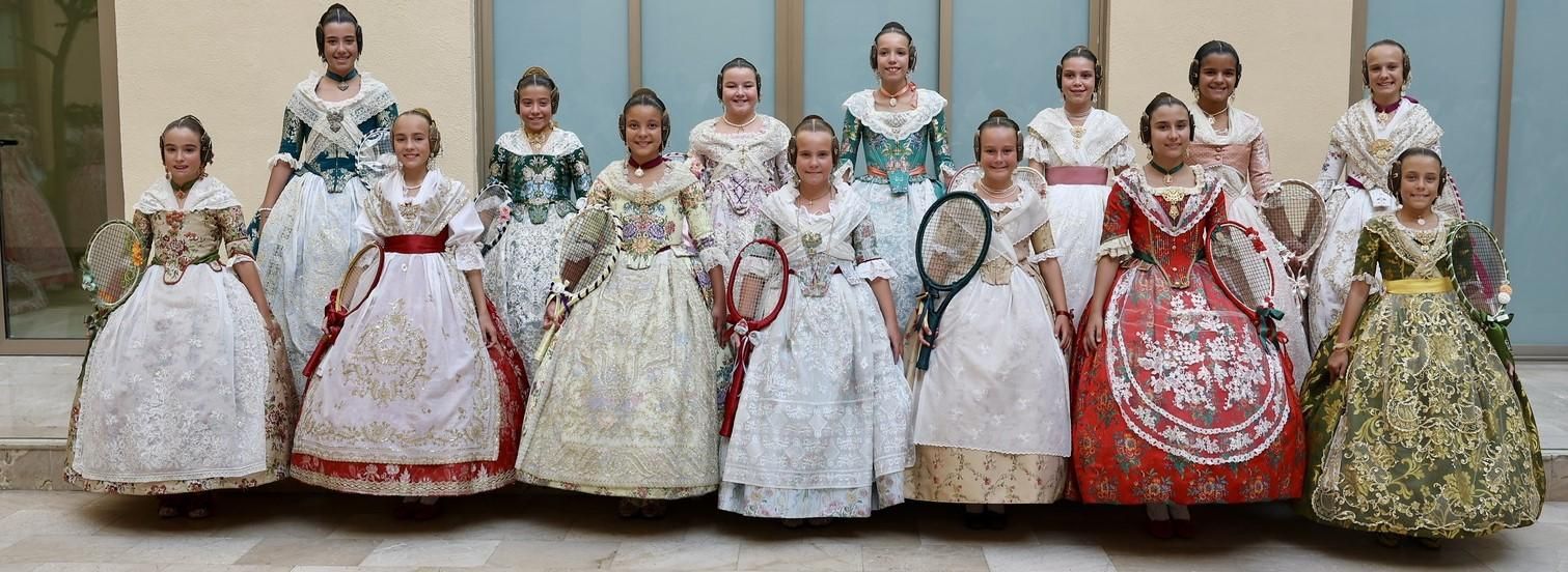 La Batalla de Flores de las candidatas a Fallera Mayor Infantil de València 2026